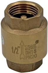 Rietti Raccorderia Supapa sens cu arc si obturator din alama 1/2 (41689305281)