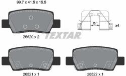 TEXTAR Set placute frana TEXTAR 2652001 (2652001)