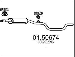 MTS Toba esapamet intermediara MTS 01.50674 (01.50674)