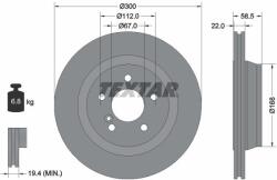 TEXTAR Disc frana TEXTAR PRO 92099503 (92099503) - automobilus - 375,95 RON