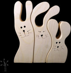 Fa-Time Boldog fehér nyuszicsalád 3 (FNYCS3) (FNYCS3)