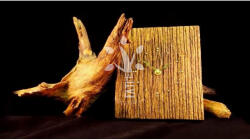 Fa-Time Rusztikus falióra öreg akácfából (BA_19-053) (BA_19-053)