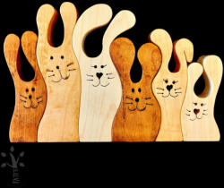 Fa-Time Boldog tarka nyuszicsalád 6 (TNYCS6) (TNYCS6)