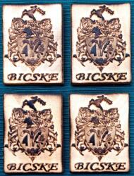 Fa-time Manufaktura Hűtőmágnes Bicske város címerével (HMag_Bicske)