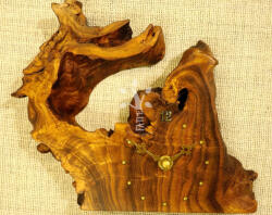 Fa-Time Asztali-fali óra japánakácból (19_154) (19_154)