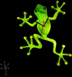 Fa-Time Mókás béka falióra (Bko_01)