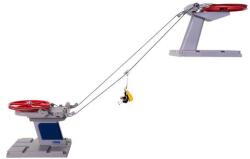 Jägerndorfer Kompakt elektromos felvonó 1 ülőlifttel kék/narancssárga 1: 32 (JC83290)