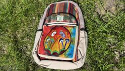 Kézművesség Nepálban Himalája kender hátizsák - nadabrahma-hangtalmasszazs - 9 700 Ft