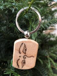  Fa Kulcstartó Buddha szeme