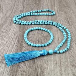  Türkiz Mala karkötővel