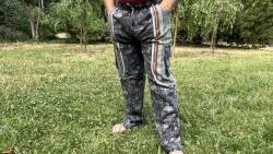  Nepáli férfi nadrág - fekete