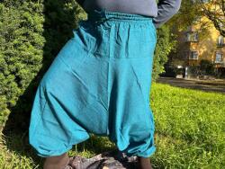  Nepáli Aladdin nadrág-Türkizkék