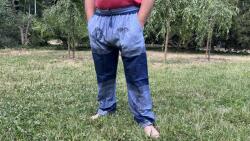  Nepáli férfi nadrág - kék - világoskék