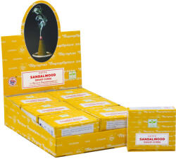 Satya Sandalwood - Szantálfa kúpfüstölő