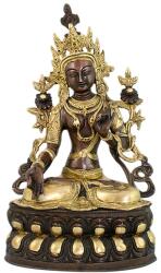  Fehér Tara szobor - Sárgaréz - 35 cm