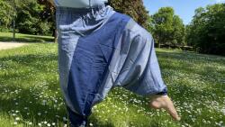  Nepáli Aladdin nadrágok - világoskék