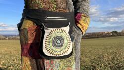  Nepáli övtáska - Mandalás, fehér