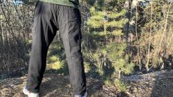  Nepáli Unisex nadrág - fekete zsebes