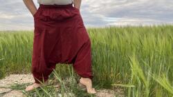  Nepáli Aladdin nadrág - Bordò