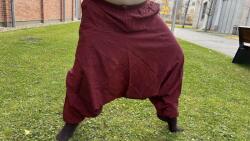  Nepáli Aladdin nadrág-bordó