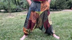  Nepáli Aladdin nadrág - Színes, napos