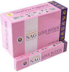 Golden Nag Love Potion Szerelmi bájital masala füstölő