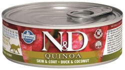 N&D Cat Quinoa konzerv Kacsa&Kókusz 12*80 g