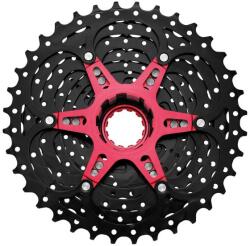 Sunrace Csmx0 10 Sebességes Fogaskeréksor Fekete-piros, 11-36