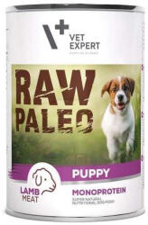 VetExpert Raw Paleo Konzerv Puppy bárány 400 g