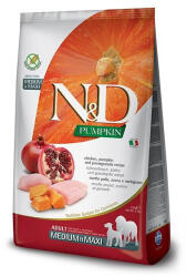 N&D GFP Csirke&Gránátalma Adult Med/Max 12 kg