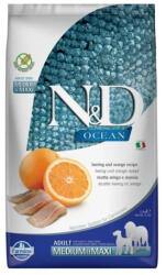 N&D Ocean Adult Med/max Hering&Narancs 2, 5 kg