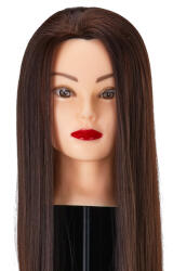 Gabbiano WZ2 fodrász tanuló/oktató szintetikus gyakorló babafej szín 4#, hossza 24″