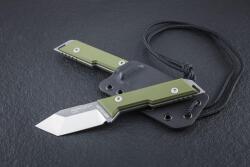 NN Knives NN-Knives PROTO City TAN Zöld G10 EDC Kés (NN-8035-G10OG)