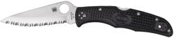 Spyderco ENDURA 4 FRN BLACK SERRATED C10SBK EDC Zsebkés (PR-C200410010)