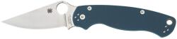 Spyderco PARA MILITARY 2 G-10 BLUE CPM-SPY27 PLAIN C81GPCBL2 EDC Zsebkés (PR-C200434909)
