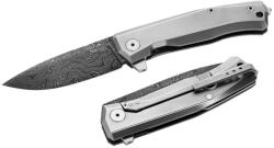 lionSTEEL Myto Damascus Grey Zsebkés (MT01D GY)