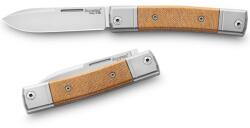 lionSTEEL BestMan I Drop Micarta Natural Zsebkés (BM2 CVN)