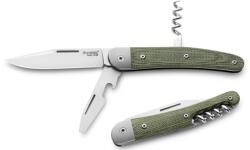 lionSTEEL Jack Three Micarta Green Zsebkés (JK3 CVG)