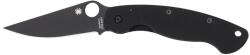 Spyderco MILITARY G-10 BLACK BLADE PLAIN C36GPBK2 EDC Zsebkés (PR-C200434311)