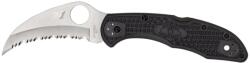 Spyderco TASMAN SALT 2 FRN BLACK SERRATED C106SBK2 EDC Zsebkés (PR-C200456309)