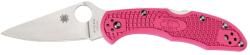 Spyderco DELICA 4 FRN PINK PLAIN C11FPPNS30V EDC Zsebkés (PR-C200420709)