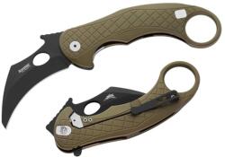 lionSTEEL L. E. One Green Chemical Black Karambit Zsebkés (LE1 A GB)