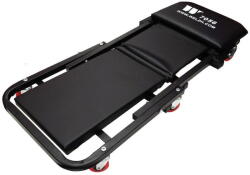 Welzh Werkzeug 7056-WW 2: 1-ben szerelőszékké alakítható gurulós aláfekvő, fém, 6-kerekű (7056-WW)