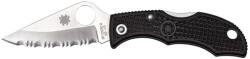 Spyderco LADYBUG 3 FRN BLACK SERRATED LBKS3 EDC Zsebkés (PR-C200440BK7)