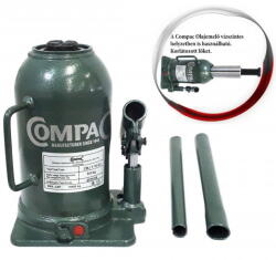 COMPAC Hydraulik CBJ-T10 G2 hidraulikus palack emelő, kétlépcsős, 10 t (CBJ-T10 G2) - dwdszerszam
