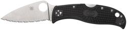 Spyderco LEAFJUMPER FRN BLACK SERRATED C262SBK EDC Zsebkés (PR-C200160019)