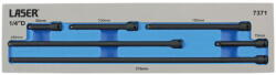 Laser Tools LAS-7371 1/4"-os gépi toldószár készlet, 6 darabos (LAS-7371) - dwdszerszam
