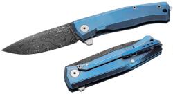 lionSTEEL Myto Damascus Blue Zsebkés (MT01D BL)