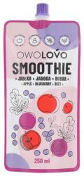 OWOLOVO 100% smoothie alma-áfonya-cékla 250ml