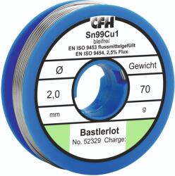 CFH BL 329 barkács forrasztóón, ólommentes, 70 g/tekercs (52329) - dwdszerszam